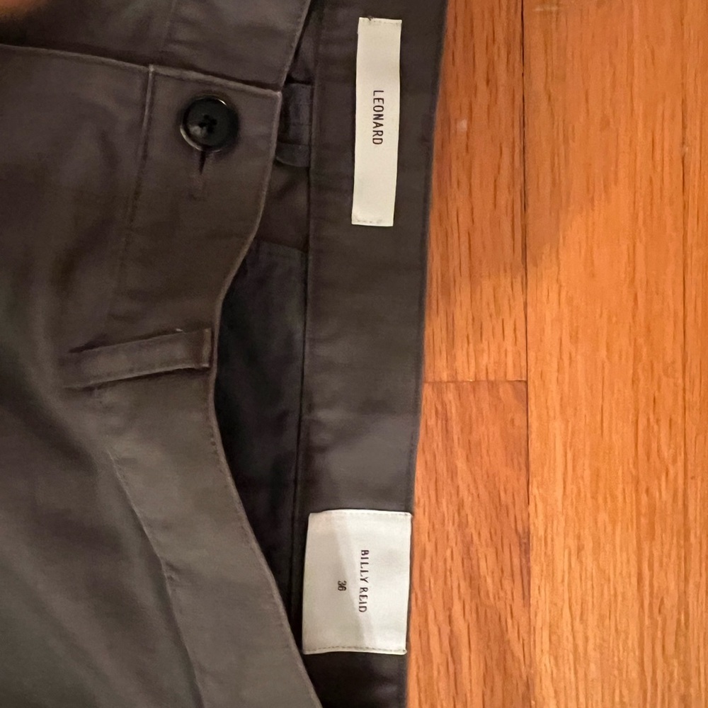 Billy Reid Leonard Slate Gray Pants - Picture 4 of 8